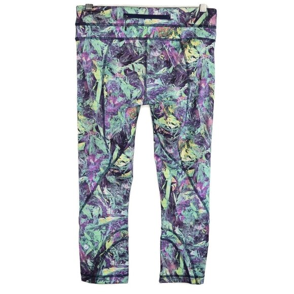 lululemon Run: Inspire Crop II *All Full-On Luxtreme Size 6 in Iridescent Multi - Picture 1 of 4